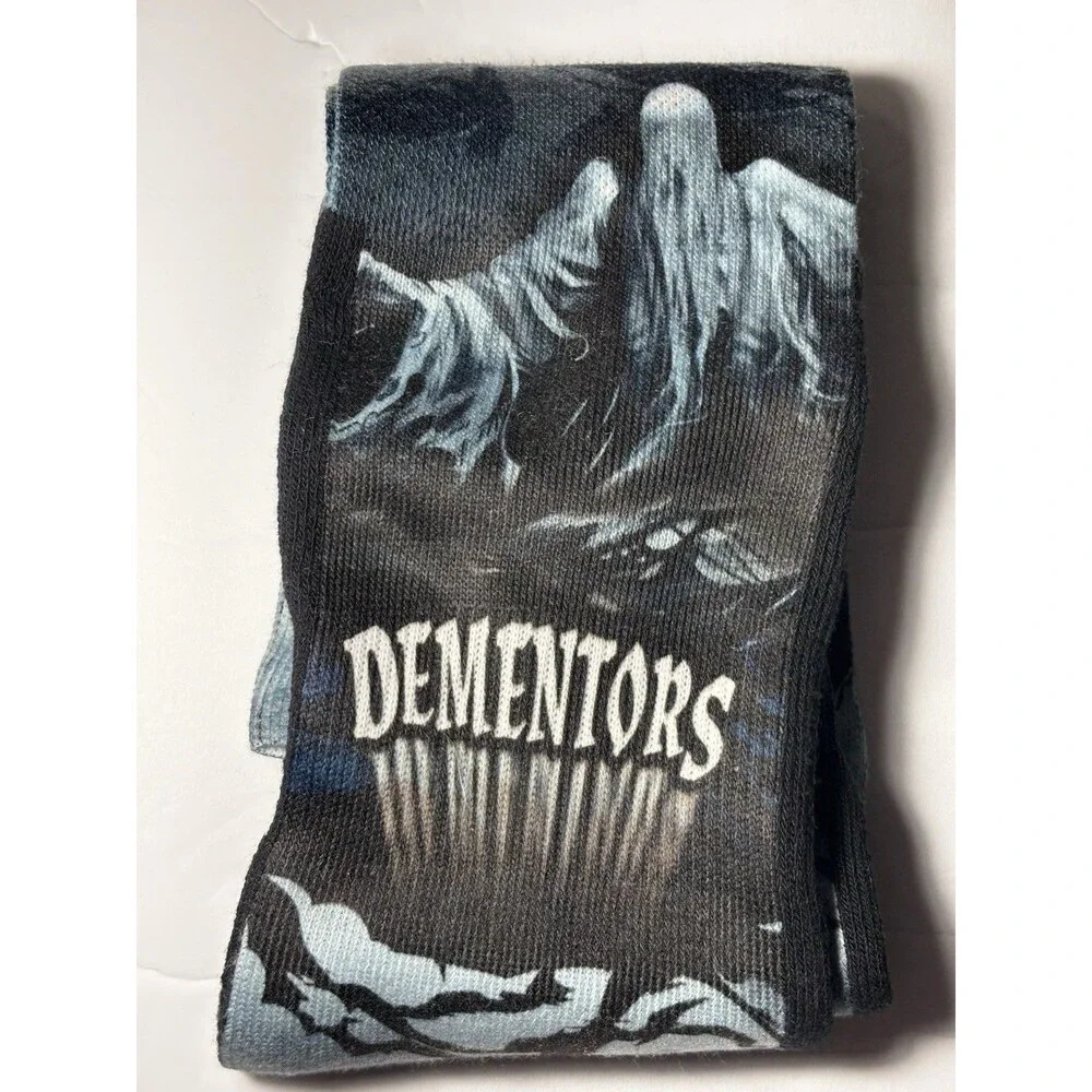 Rock Em Licensed Harry Potter Dementors All Over Black Gray Size L/XL  (9-13)
